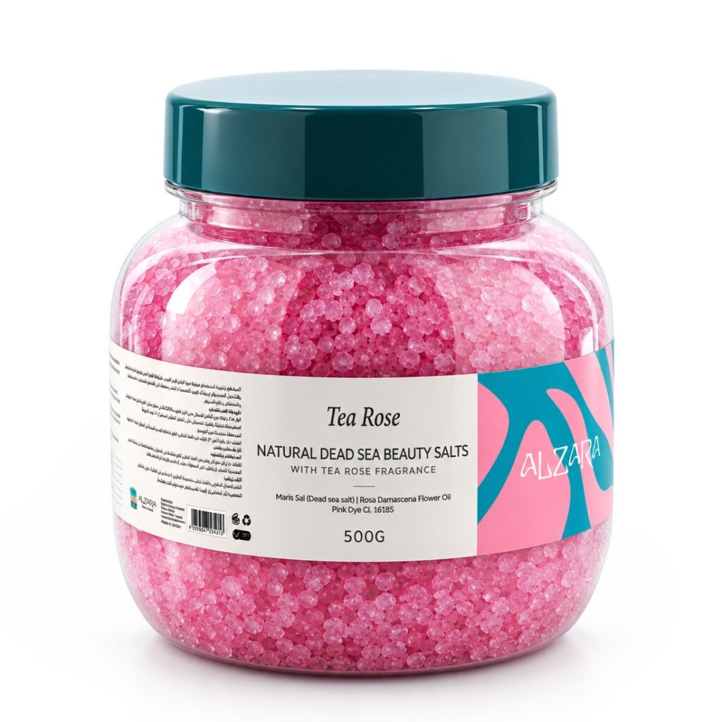 ALZARA Tea Rose Dead Sea Bath Salts